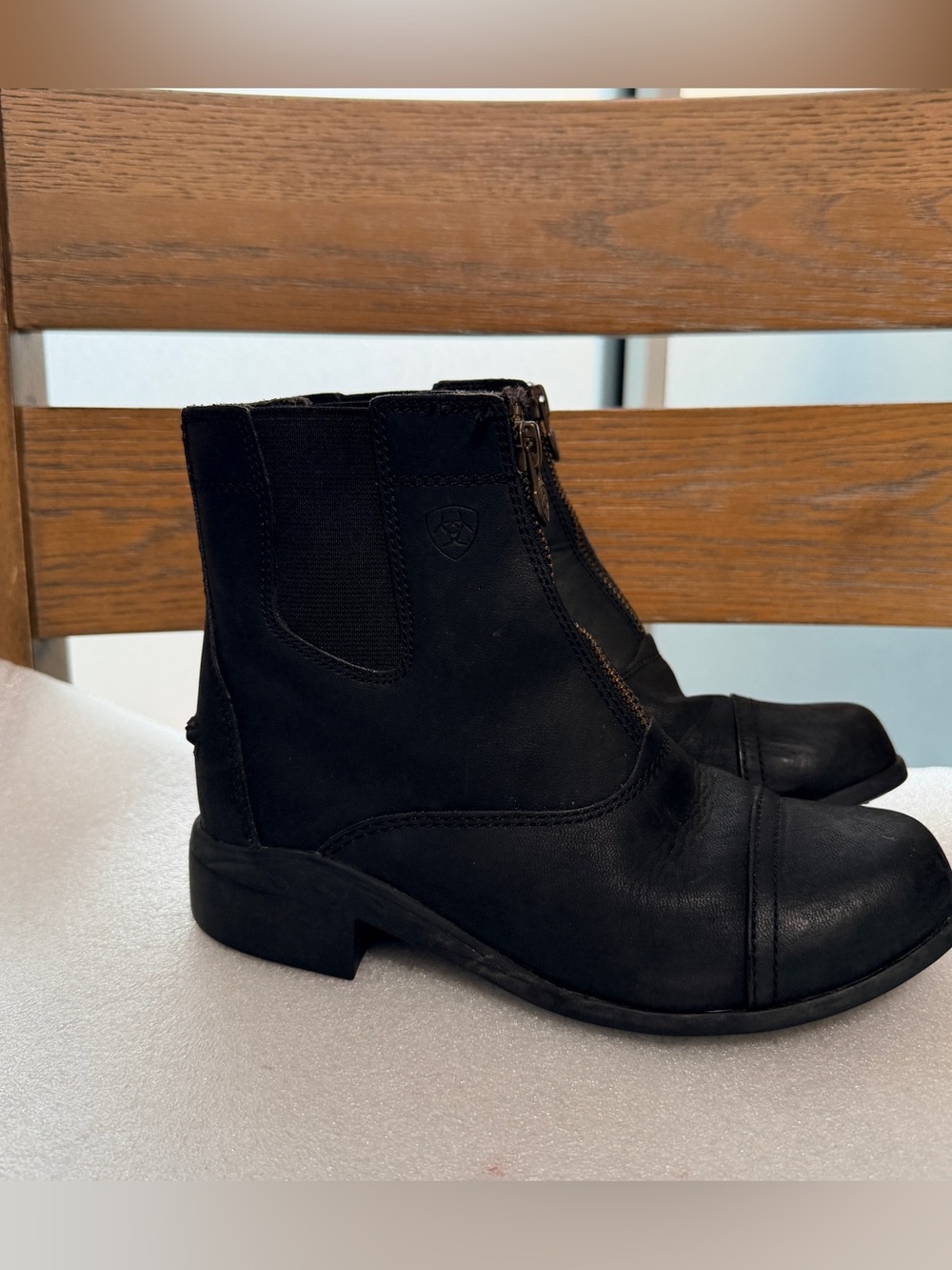 Ariat black Kids' Scout Zip Paddock Boot size 1